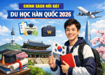 Chính sách nổi bật Du học Hàn Quốc năm 2026
