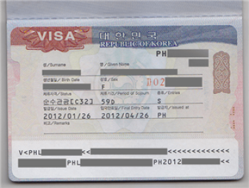 Thủ tục xin visa du học Hàn Quốc